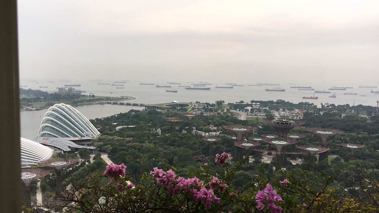 Ausblick Marina Bay Sands
