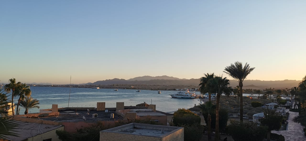 Ausblick Amarina Abu Soma Resort & Aquapark