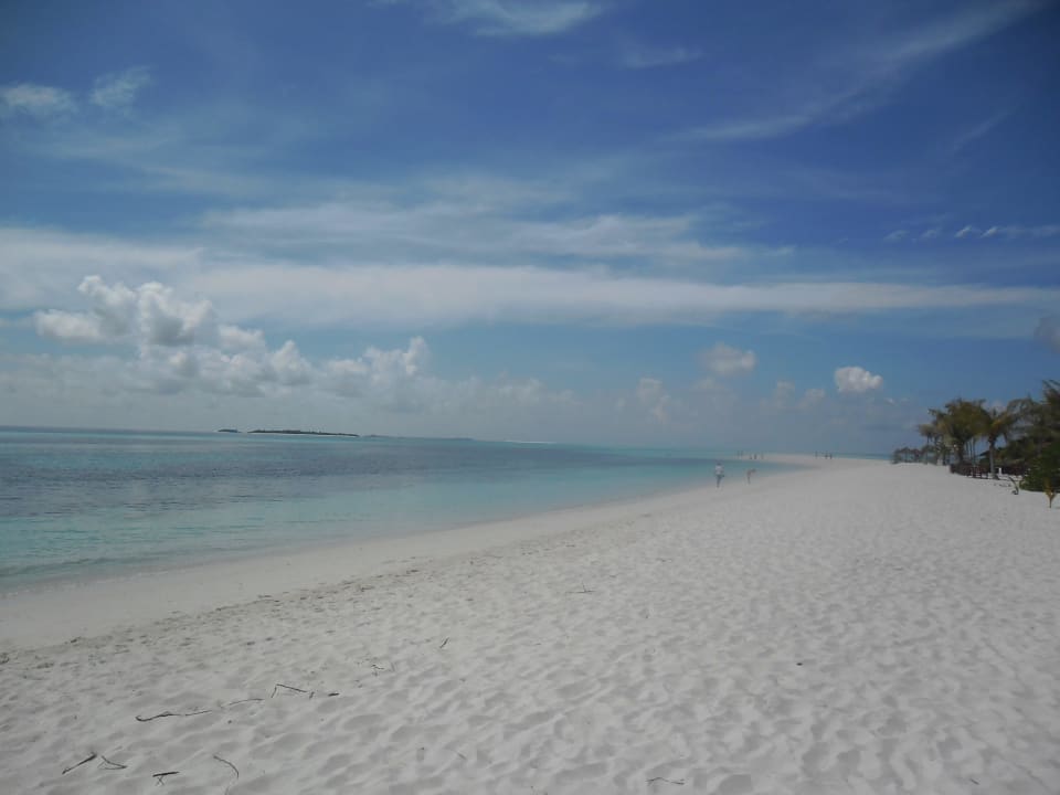 Blick vom Steg  Kuredu Island Resort & Spa