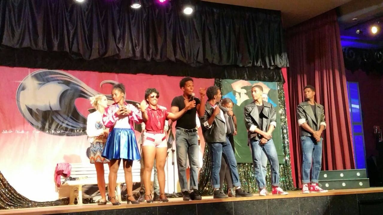 Animation am Abend Hotel Riu Funana