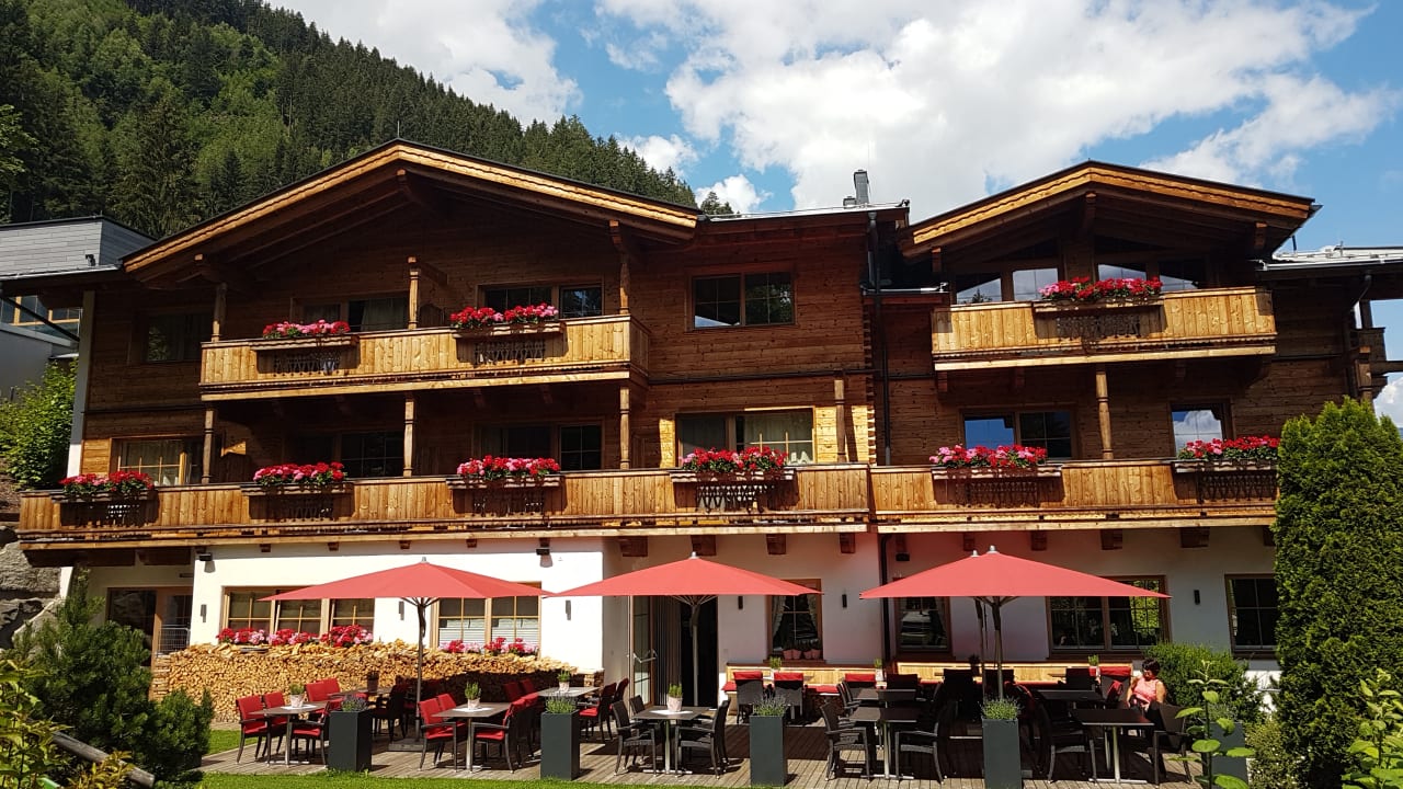 Außenansicht Das Kaltenbach Aparthotel