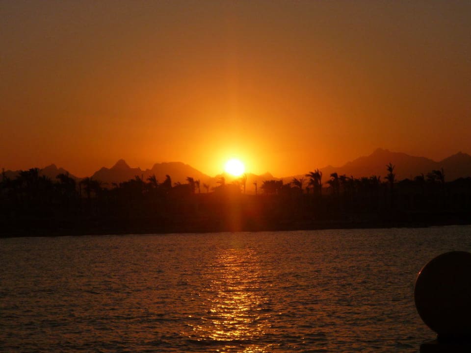 Sonnenuntergang Cleopatra Luxury Resort Makadi Bay