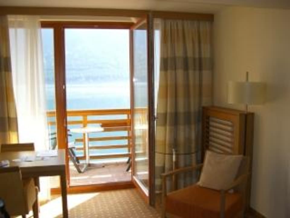 Blick vom Zimmer auf den Achensee aja Fürstenhaus am Achensee