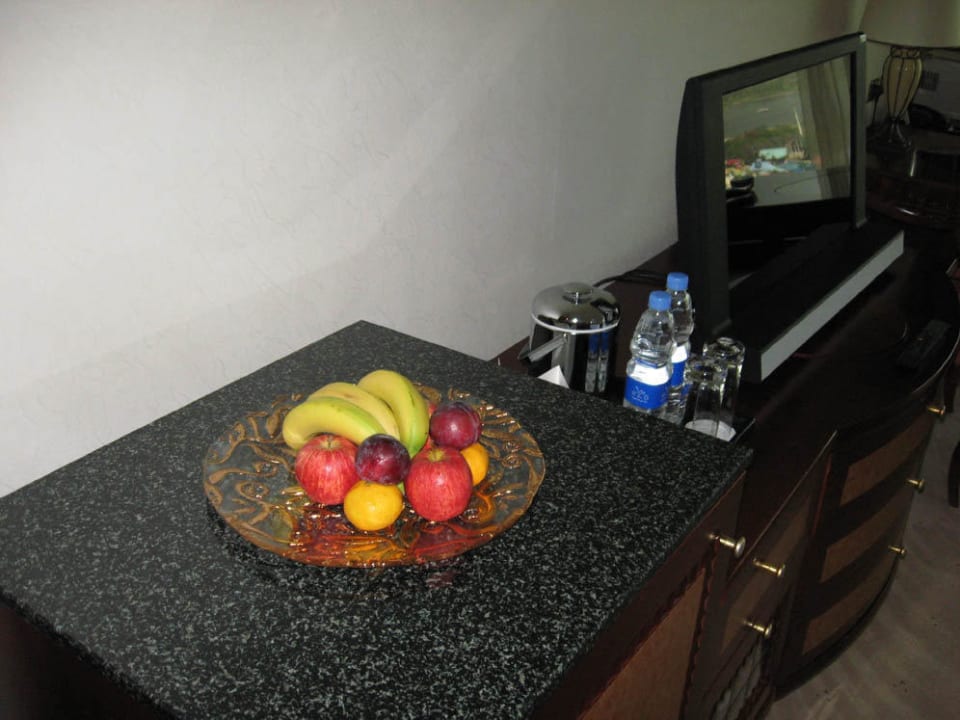 Willkommensgruß im Zimmer Grand Hyatt Dubai