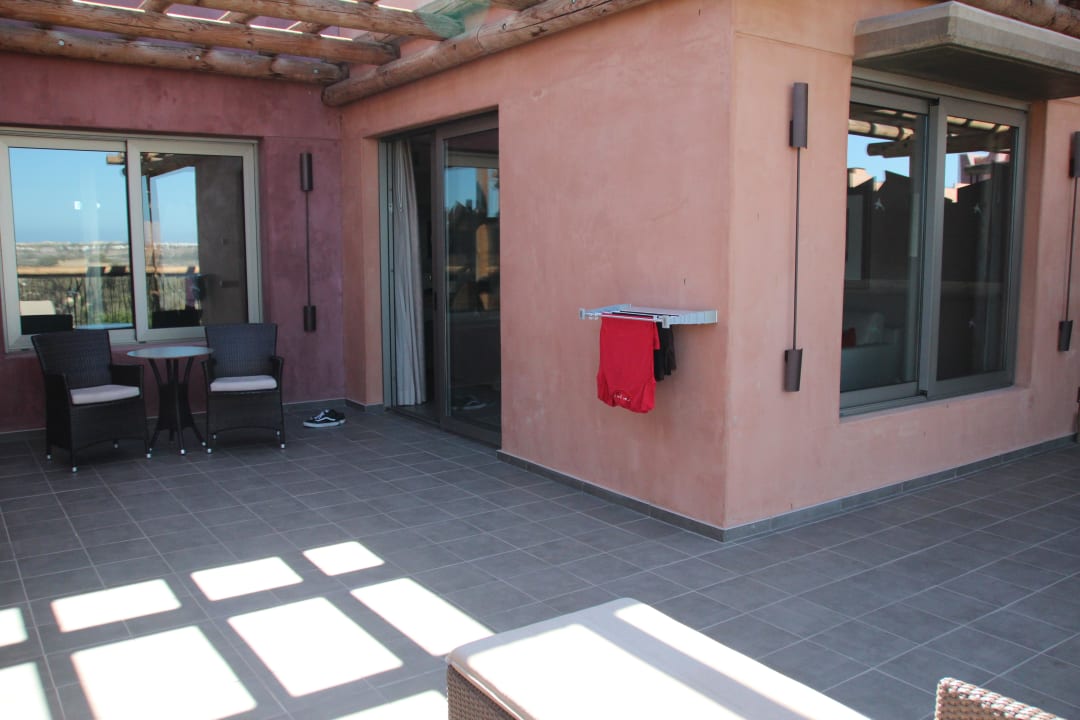 Dachterrasse Superiorzimmer Lopesan Baobab Resort