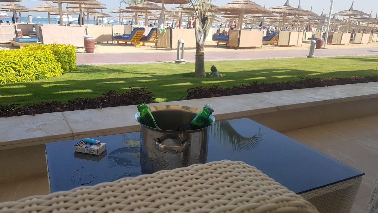 Ausblick Pickalbatros White Beach Resort - Hurghada