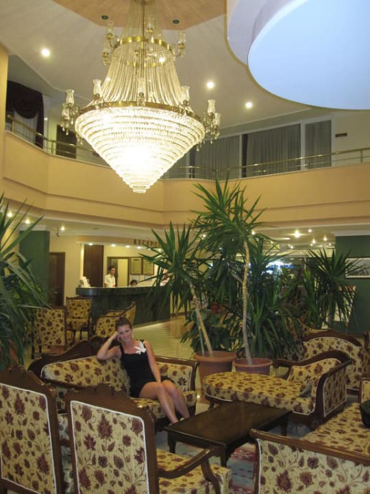 Eingangsbereich Hotel Kleopatra Dreams Beach