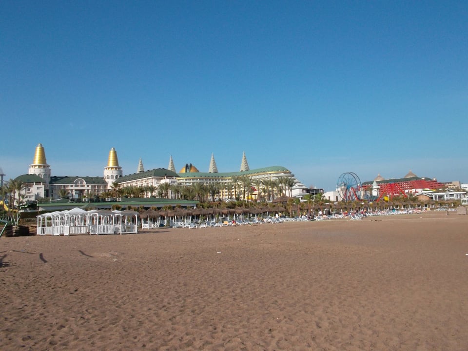 Strand mit viel Platz vom Diva  Hotel Delphin Diva