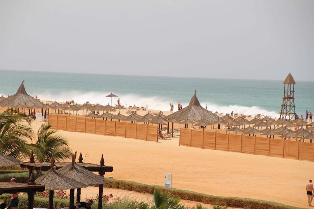 Blick vom Balkon im Adult-Bereich Hotel Riu Touareg