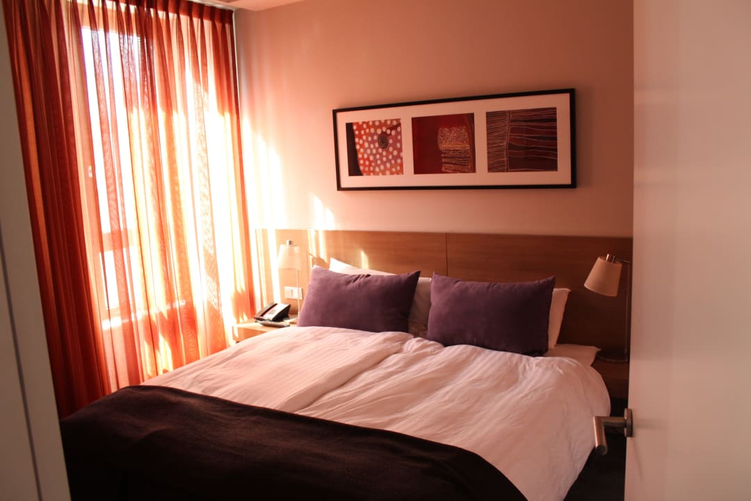 Schlafzimmer Adina Apartment Hotel Frankfurt Neue Oper