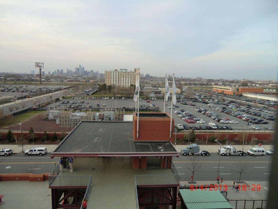 Ansicht von der Tribüne im Citizens Bank Park Hotel Holiday Inn Philadelphia Stadium