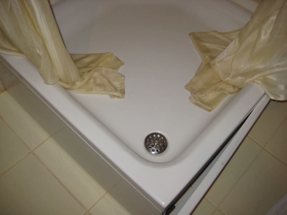 Überschwemmung w. d. Vorhang auf dem Abfluss liegt Seher Kumköy Star Resort & Spa