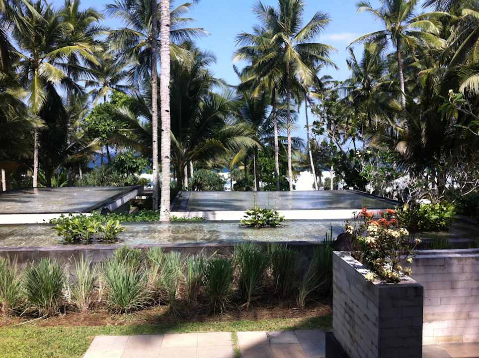 Blick von der eigenen Terrasse Kelapa Retreat & Spa