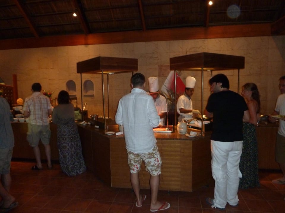 Abendbuffet Kuramathi Maldives