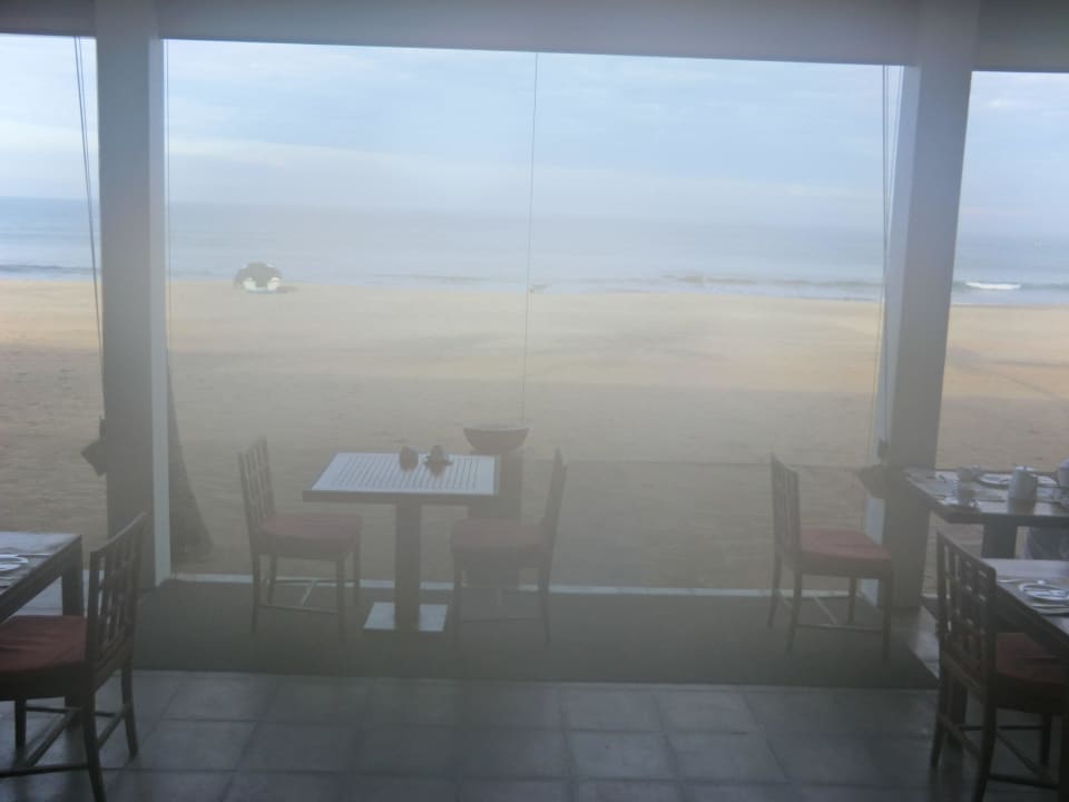 Blick vom Restaurant zum Meer Hotel Jetwing Sea