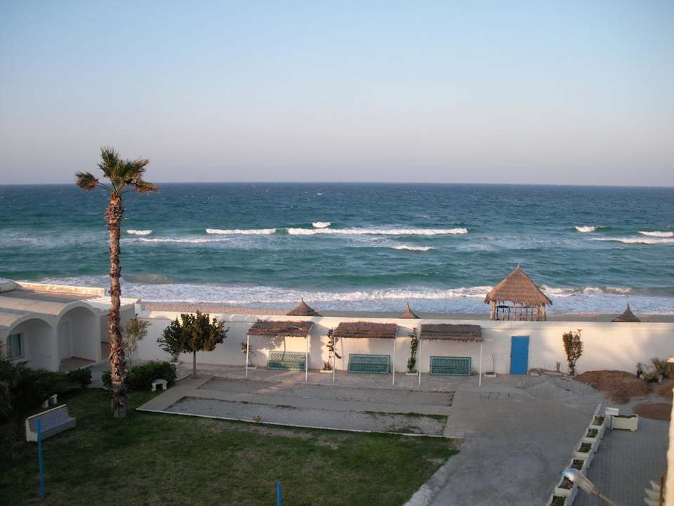 Blick von unserem Zimmer El Mehdi Beach Resort