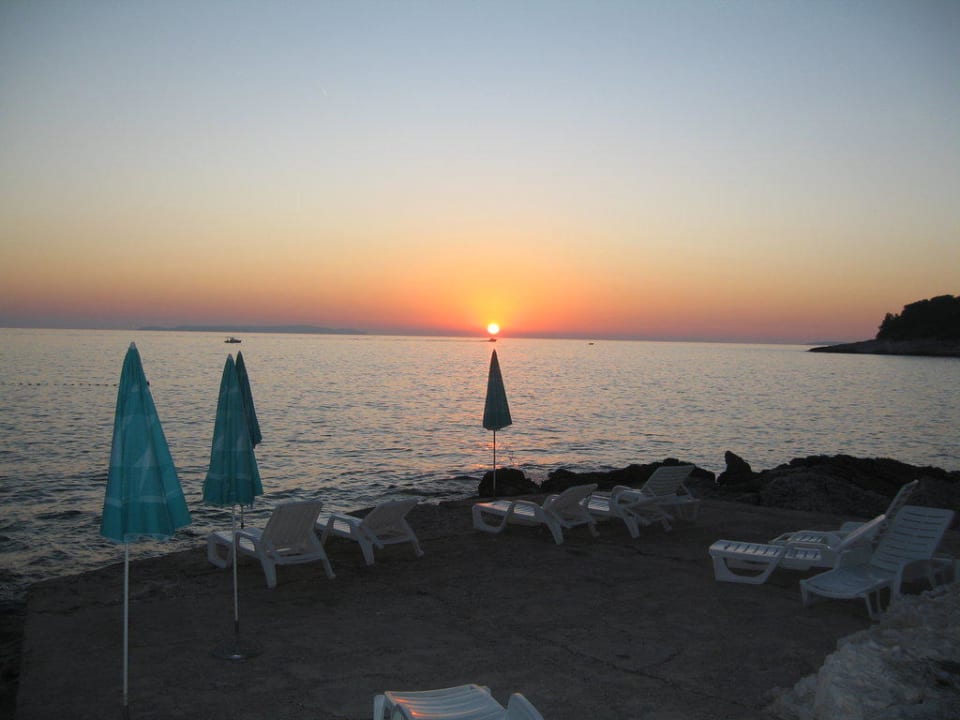 Sonnenuntergang Hotel Aurora