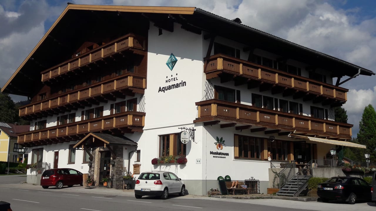 Außenansicht Hotel Aquamarin