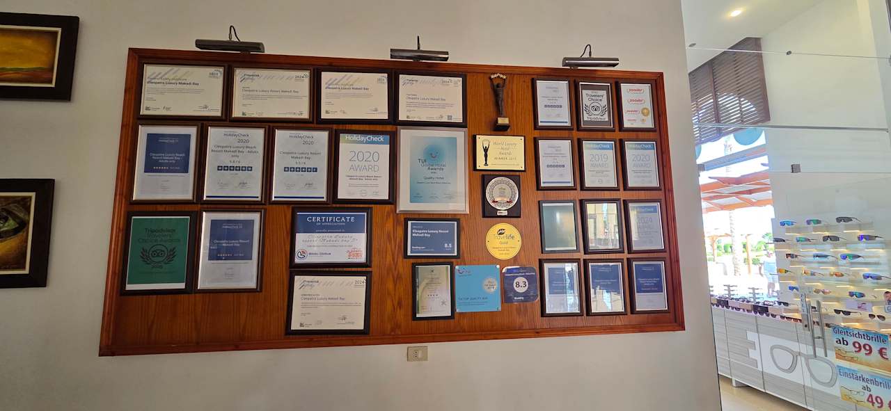 Lobby Cleopatra Luxury Resort Makadi Bay