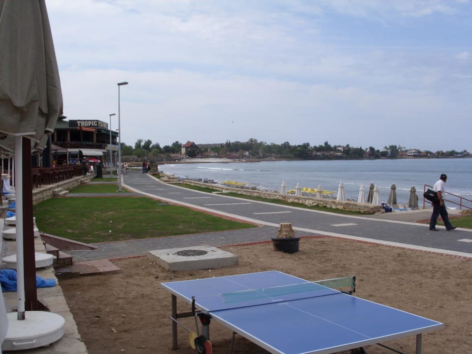 Ein Blick auf die neue Promenade Özlem Garden Hotel