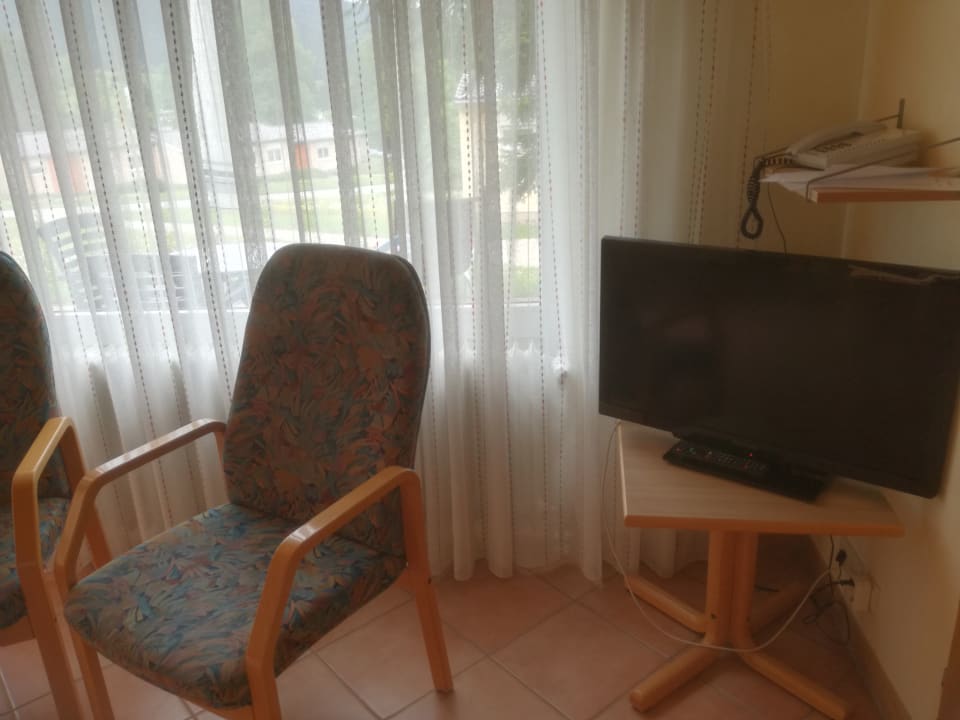 Wohnzimmer Fernseher Ferienclub Maierhöfen