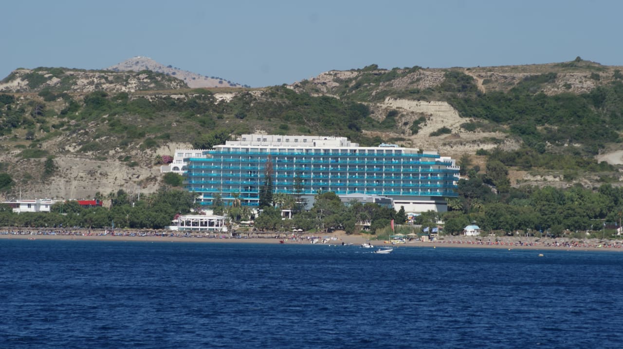 Außenansicht Hotel Calypso Beach