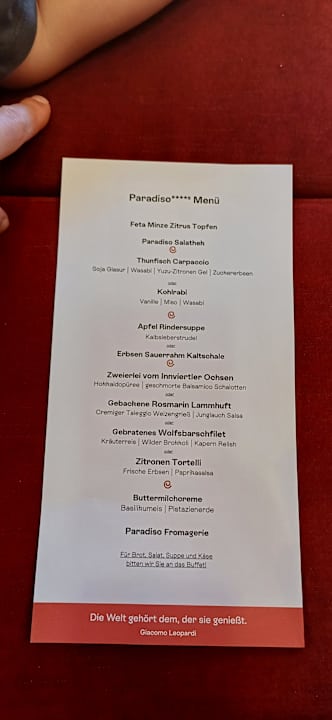 Gastro EurothermenResort Bad Schallerbach Paradiso