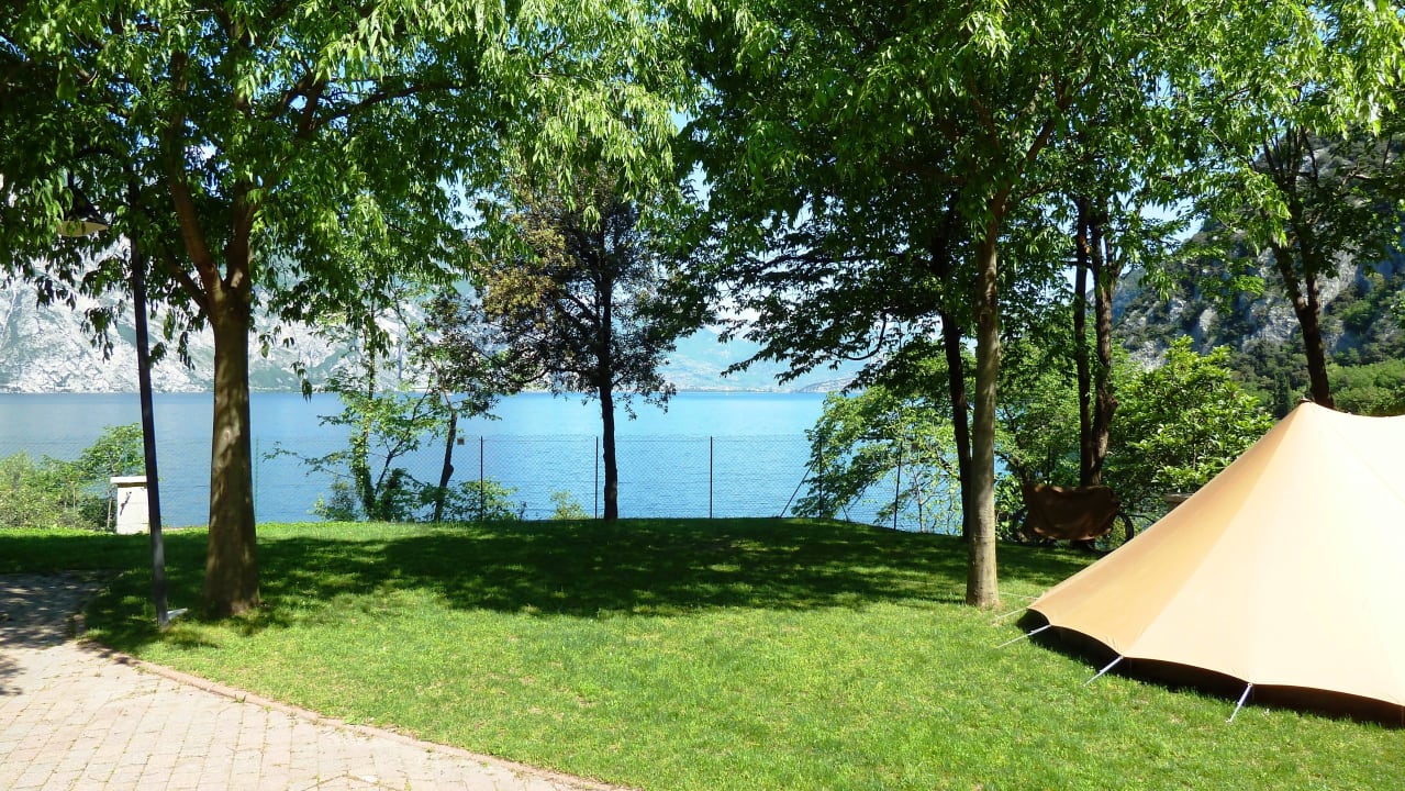 Gartenanlage Camping Alpino