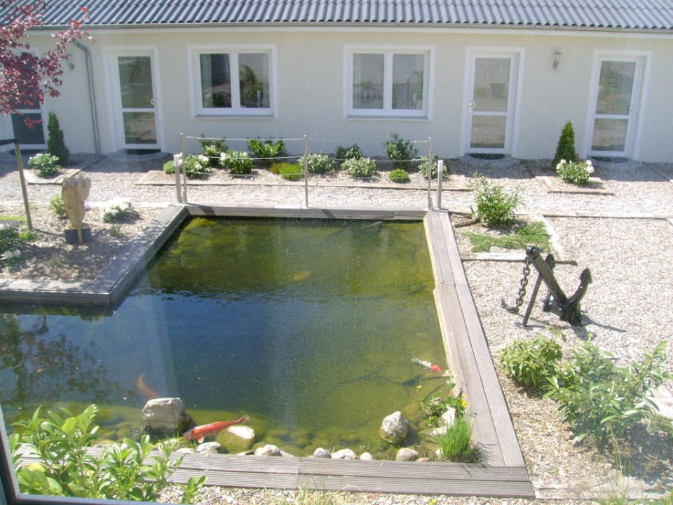 Blick aus unserem Zimmer Hotel Kleiner Yachthafen