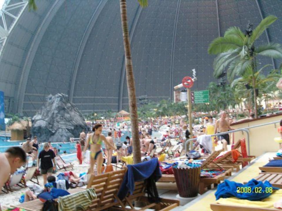 Główny basen Tropical Islands Resort