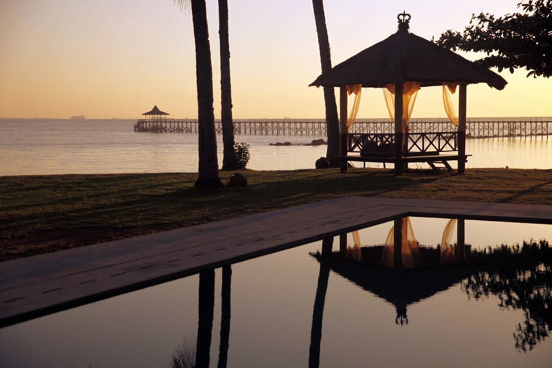 Emerald Pool and Gazebo Sunset View Turi Beach Resort
