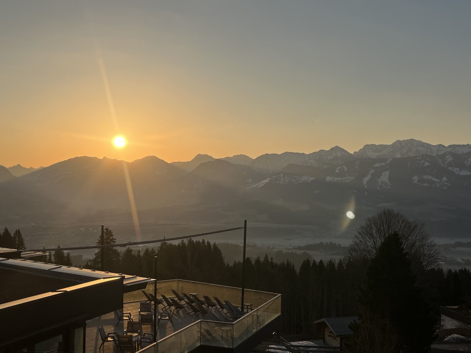 Ausblick Familotel Allgäuer Berghof