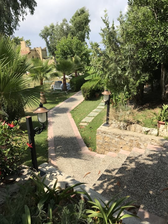 Gartenanlage Iz Flower Side Beach Hotel