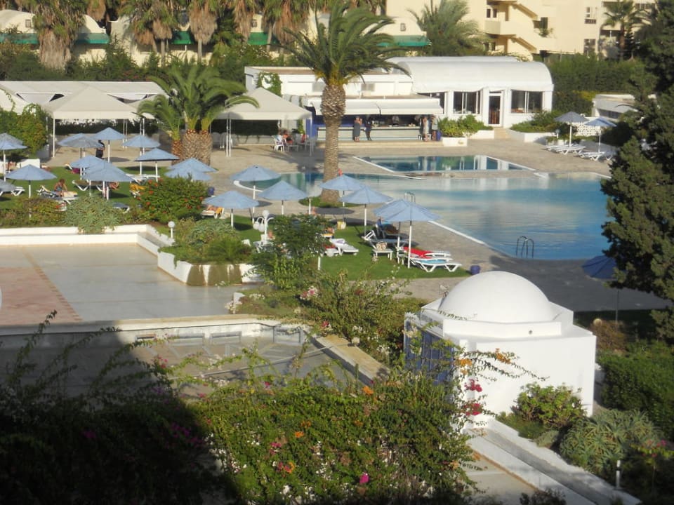 Schöner Ausblick auf beide Pools AQI Venus Beach