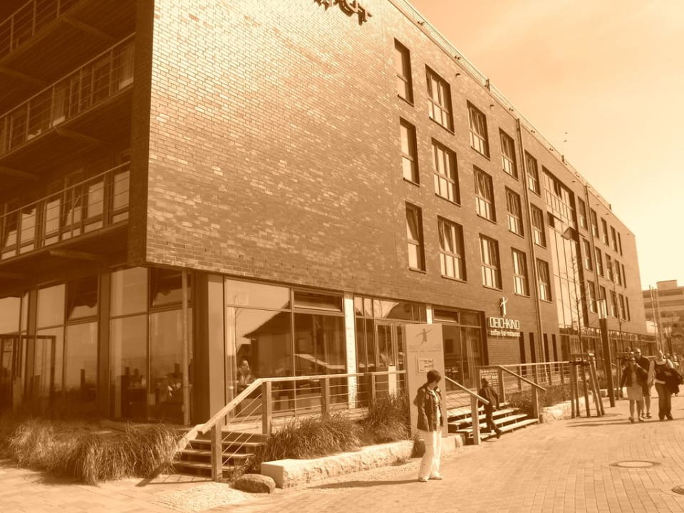 Blick von der Meerseite Strandgut Resort