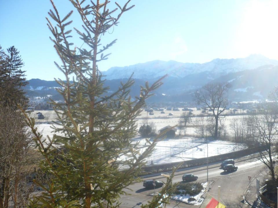 Blick vom Balkon des Hotels Grand Hotel Sonnenbichl