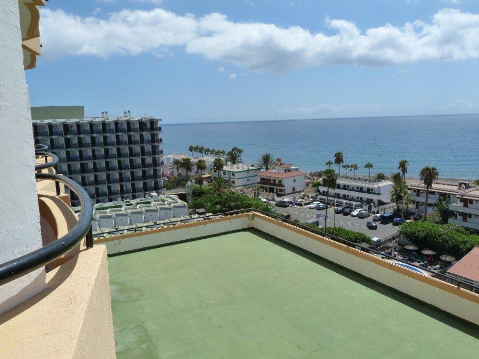 Blick vom Balkon allsun Hotel Lucana