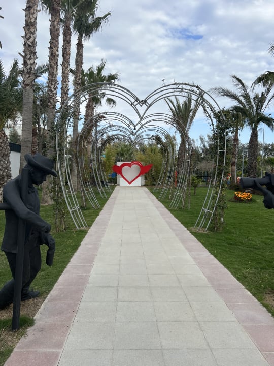 Gartenanlage Belek Beach Resort Hotel