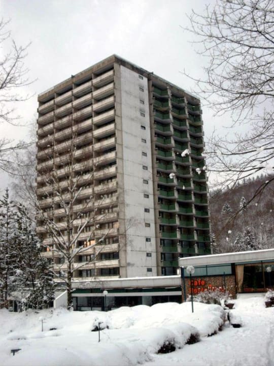 Hotelansicht vom Spielplatz aus Panoramic - Ihr Apartmenthotel im Harz