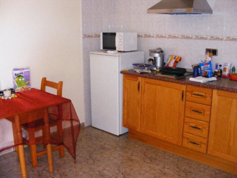 Kochecke und Tisch  Hotel Sa Parada