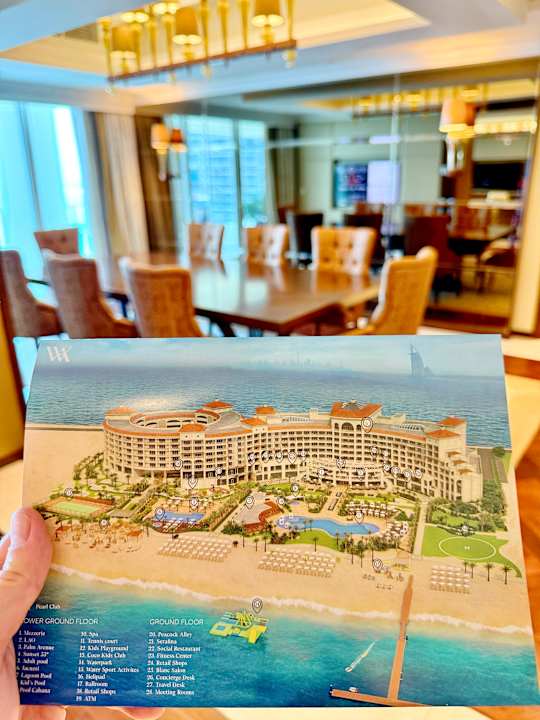 Zimmer Waldorf Astoria Dubai Palm Jumeirah