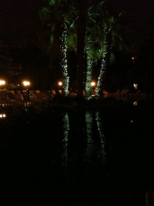 Pool at night Agadir Beach Club Hotel