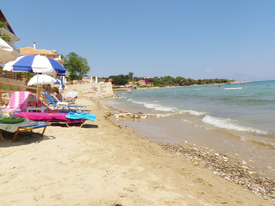 Plaża przy hotelu Tsilivi Beach Hotel