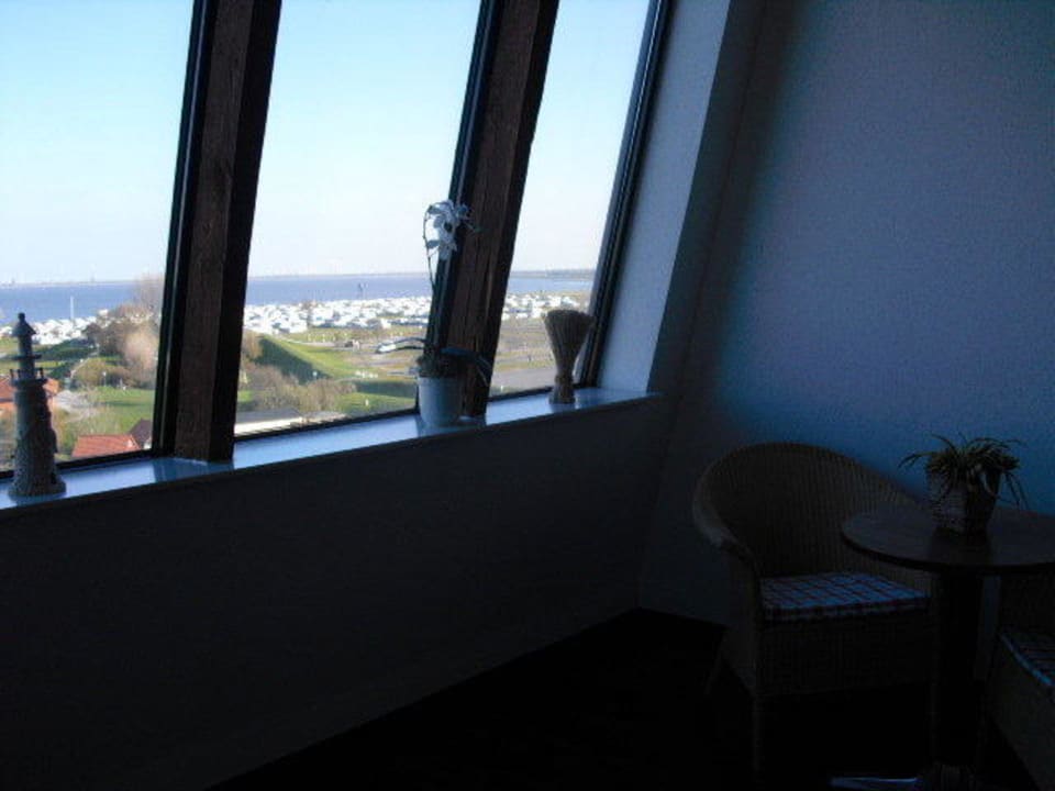 Ausblick vom Ruheraum Upstalsboom Hotel am Strand