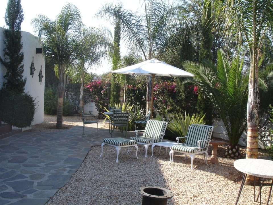 Ruhige Oase im Innenhof Hotel Casa Blanca
