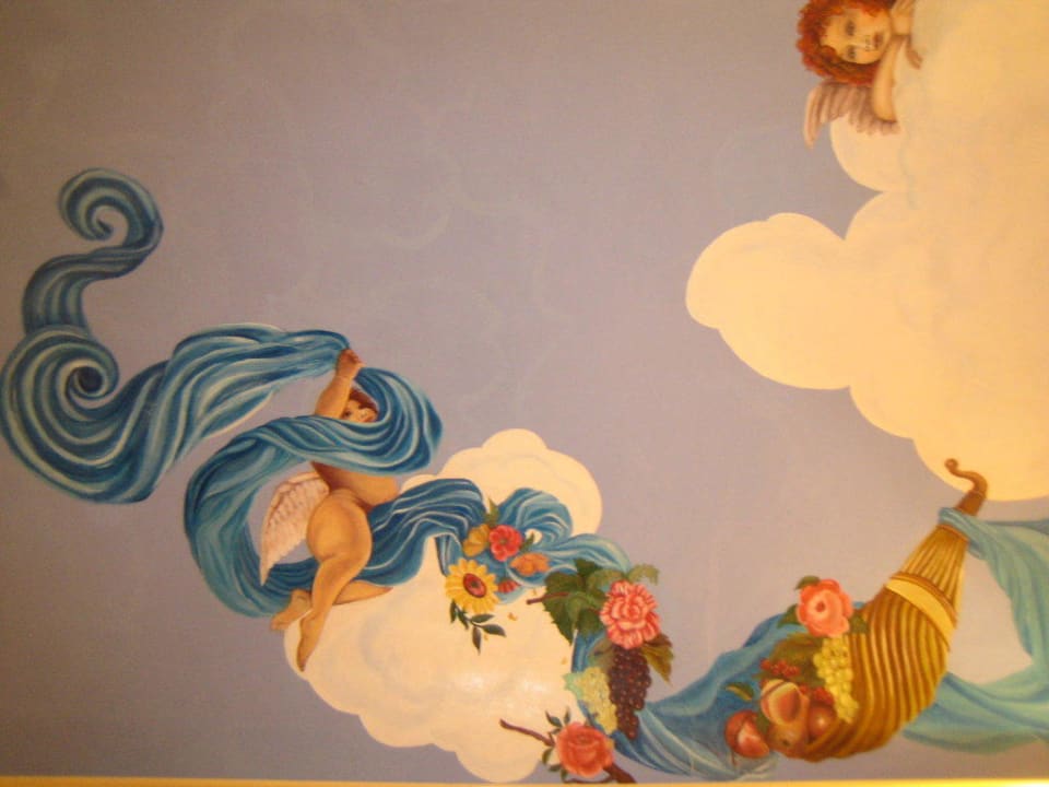 Die Zimmerdecke ist außergewöhnlich Vogue Hotel Arezzo