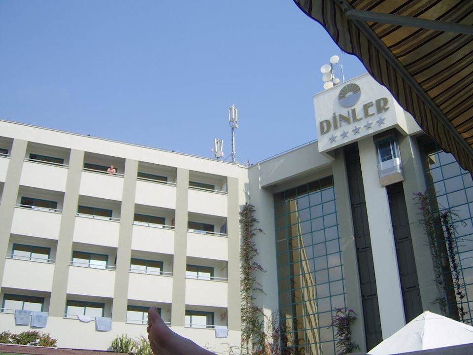 Hotel vom Pool aus. Kırbıyık Resort Hotel - Alanya