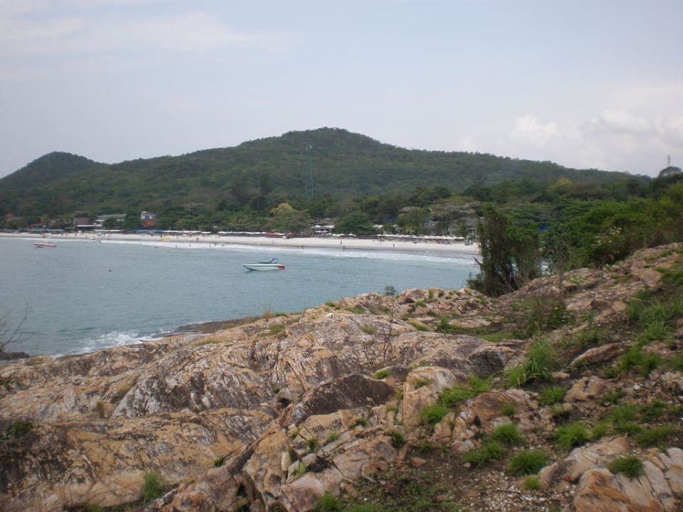 Blick auf den Strand Sai Kaew Beach Resort