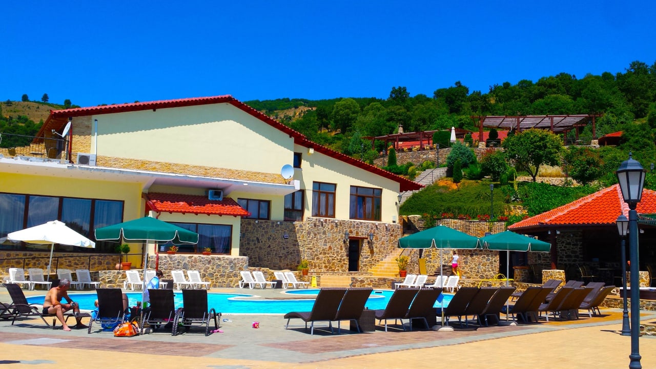 Pool,gradens Hotel Loggas