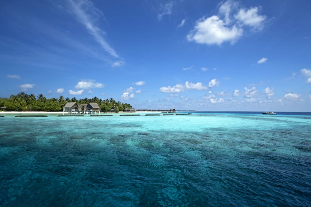 Außenansicht Constance Moofushi Maldives